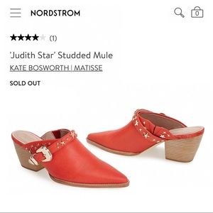 Matisse x Kate Bosworth: Coral Mule
